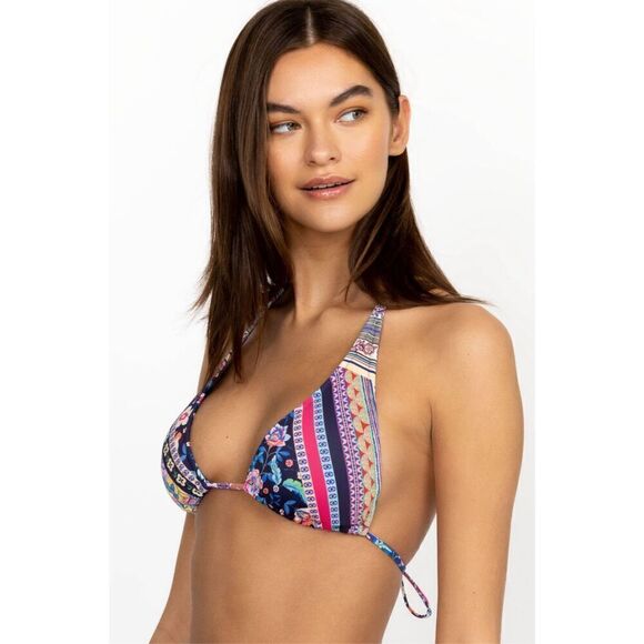 New. Johnny Was floral bikini top. Small. Retails $110 - Picture 2 of 14